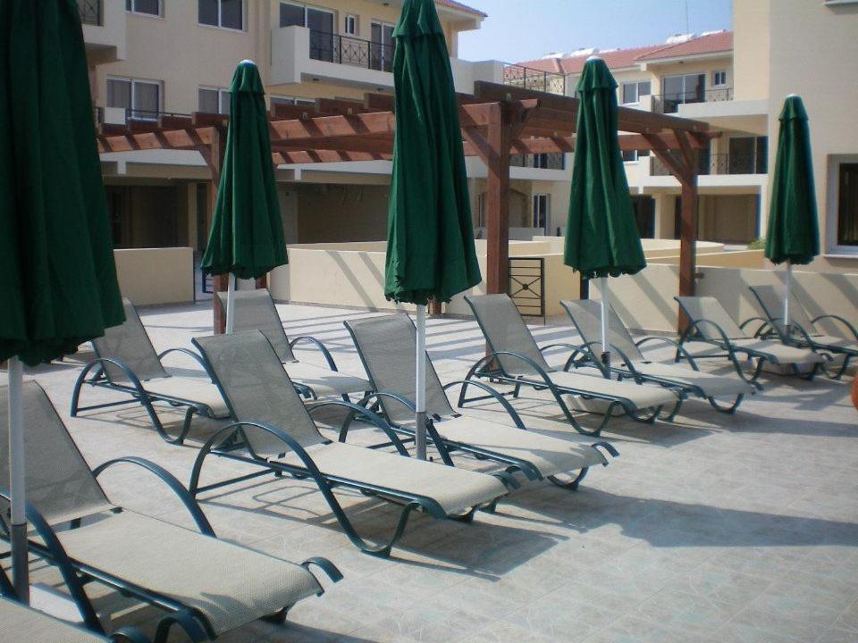 104 Excellent 2 Bed Apartment With Pool View, Ac & Gym! Perivolia Exterior foto